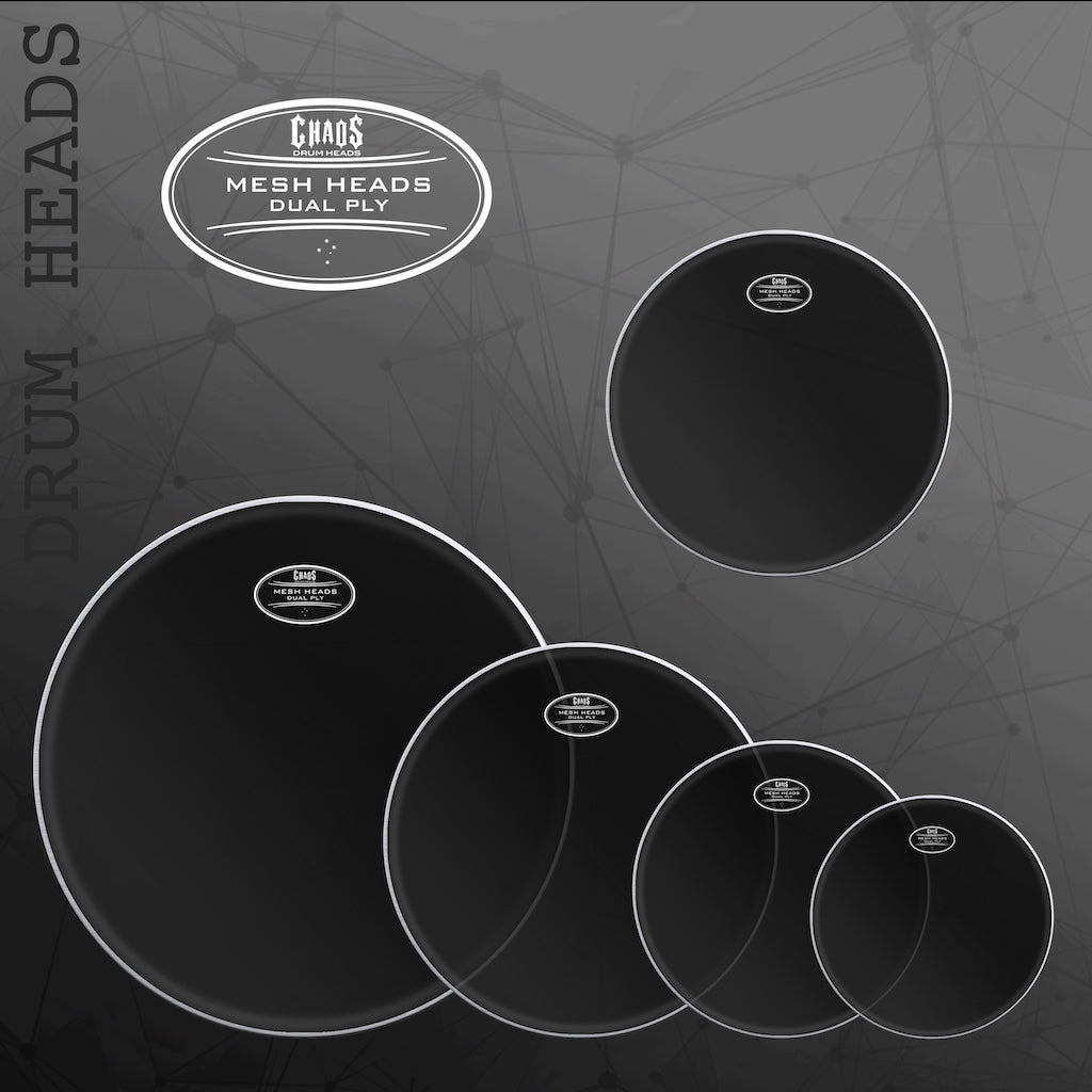 Mesh Drum Heads 1 Ply and 2 Ply