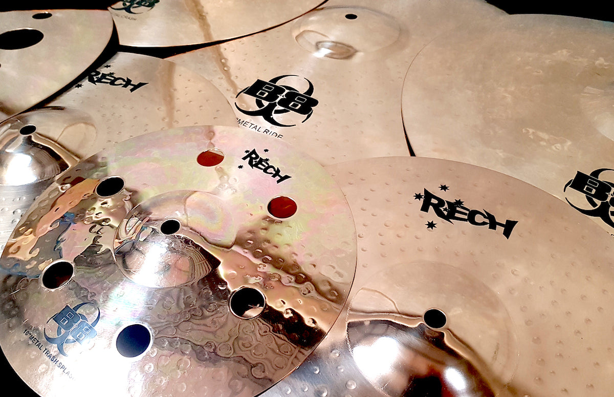 Rech B8 Metal Cymbals - Affordable Cymbals