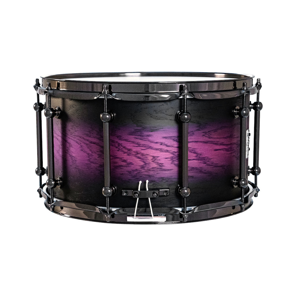 Chaos Phoenix II 14x8 Maple & Oak Snare Drum - Purple Burst