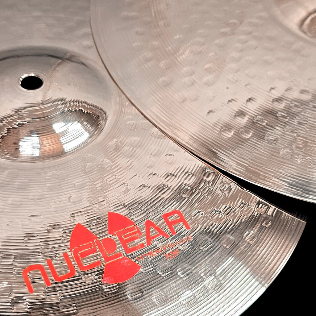 Rech Nuclear 14" Heavy Hi Hat Cymbals