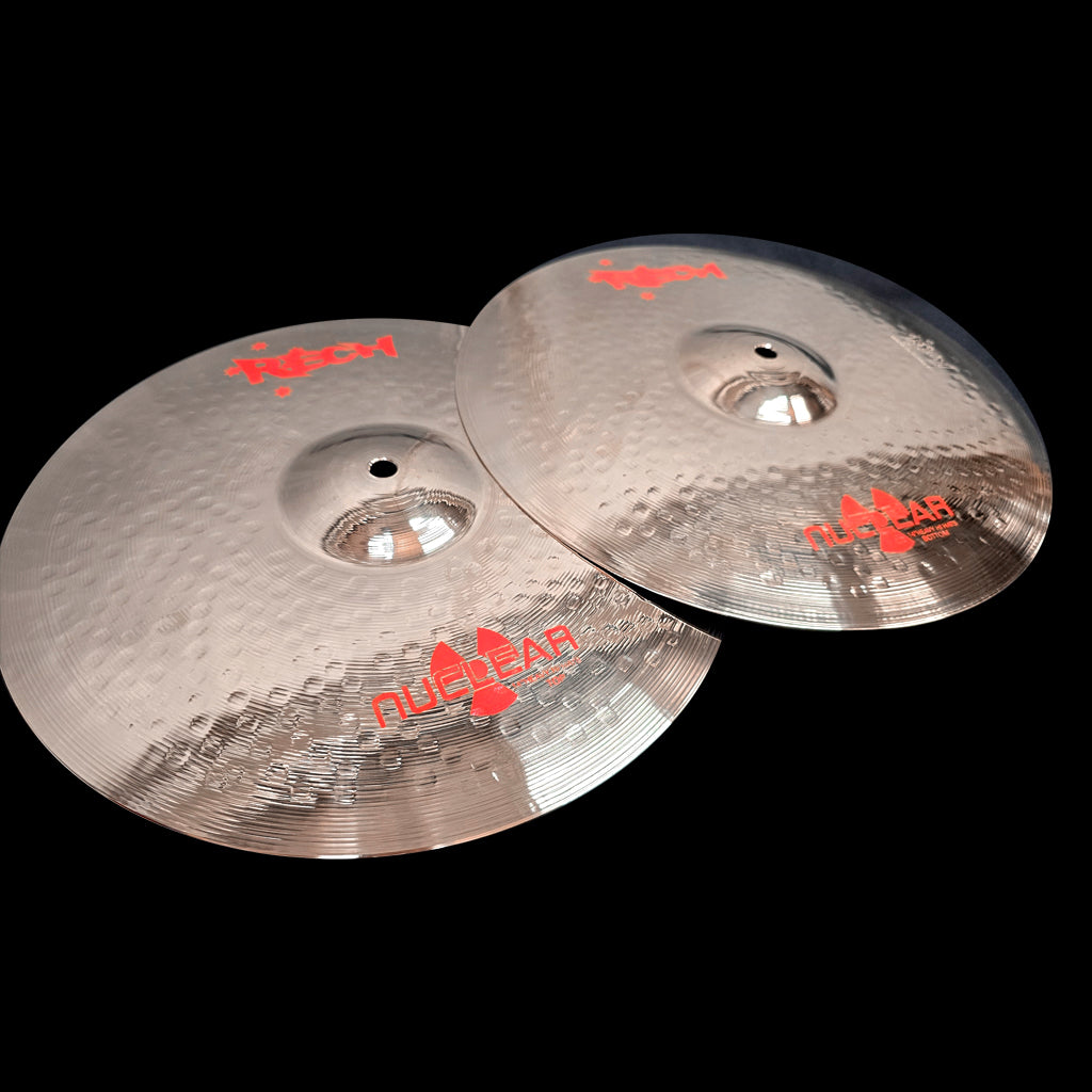 Rech Nuclear 14" Heavy Hi Hat Cymbals