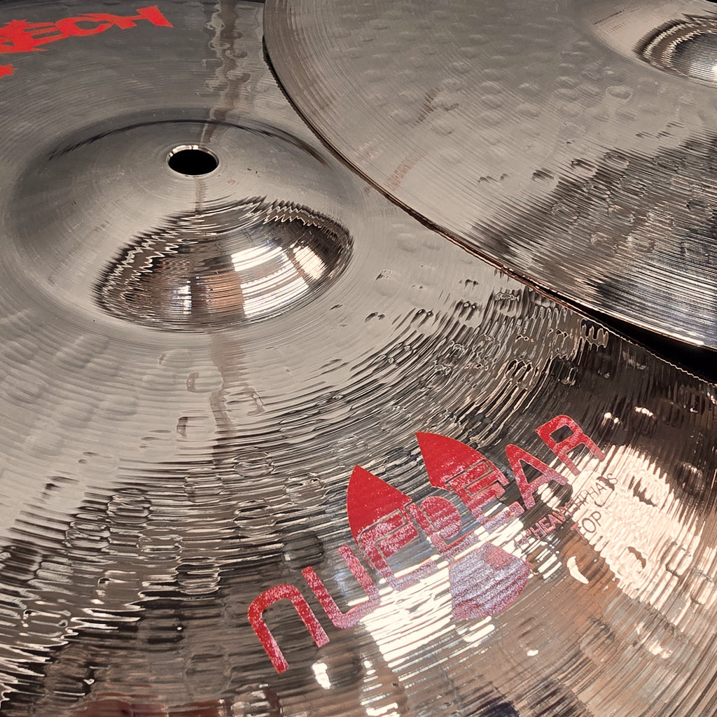 Rech Nuclear 14" Heavy Hi Hat Cymbals