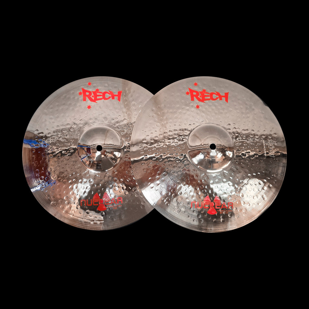 Rech Nuclear 14" Heavy Hi Hat Cymbals