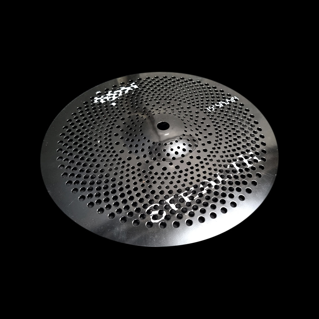 Rech Stealth 10" Low Volume Splash Cymbal - Black