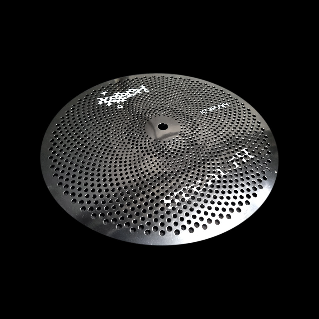Rech Stealth 12" Low Volume Splash Cymbal - Black