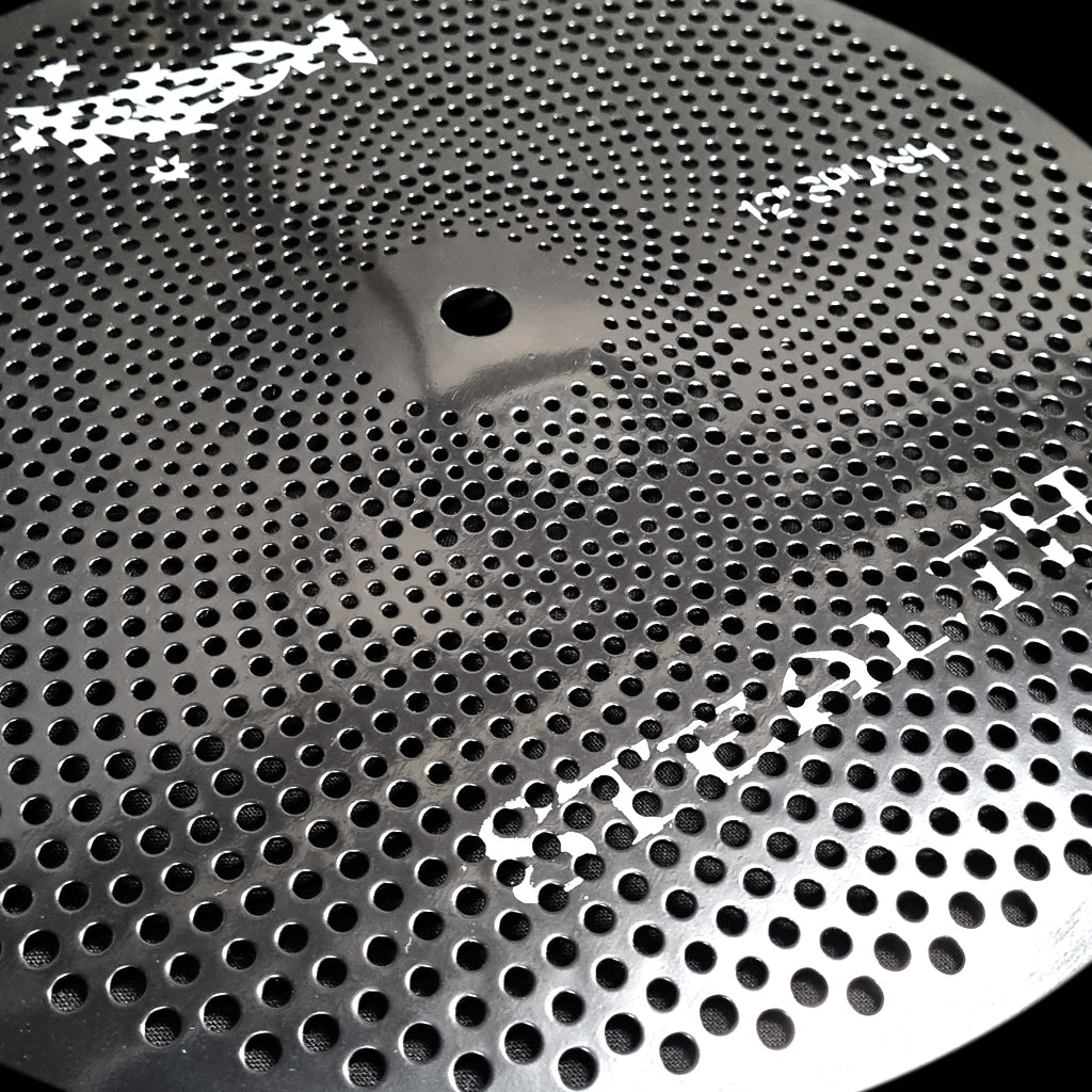 Rech Stealth 12" Low Volume Splash Cymbal - Black