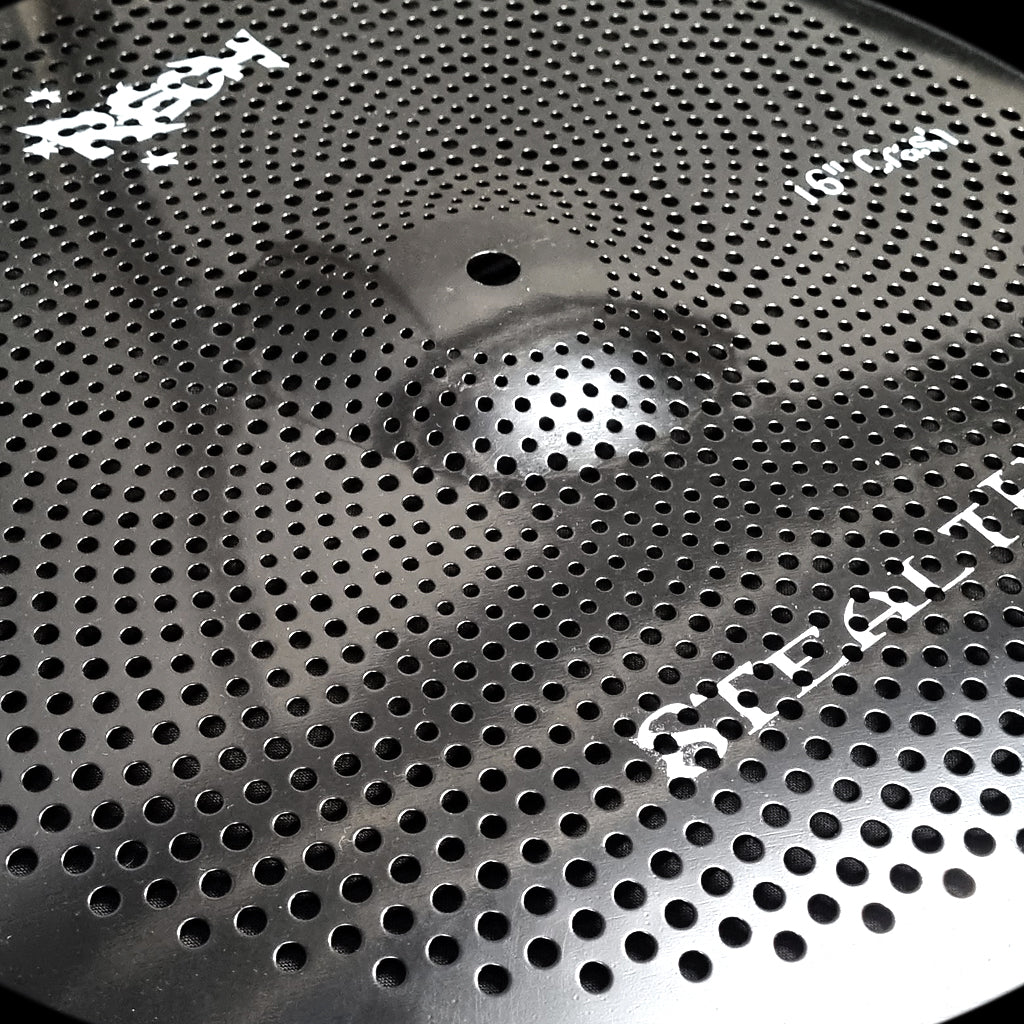 Rech Stealth 16" Low Volume Crash Cymbal - Black