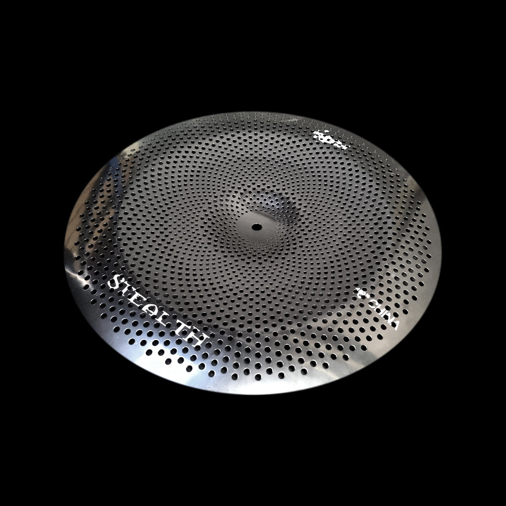 Rech Stealth 18" Low Volume China Cymbal - Black