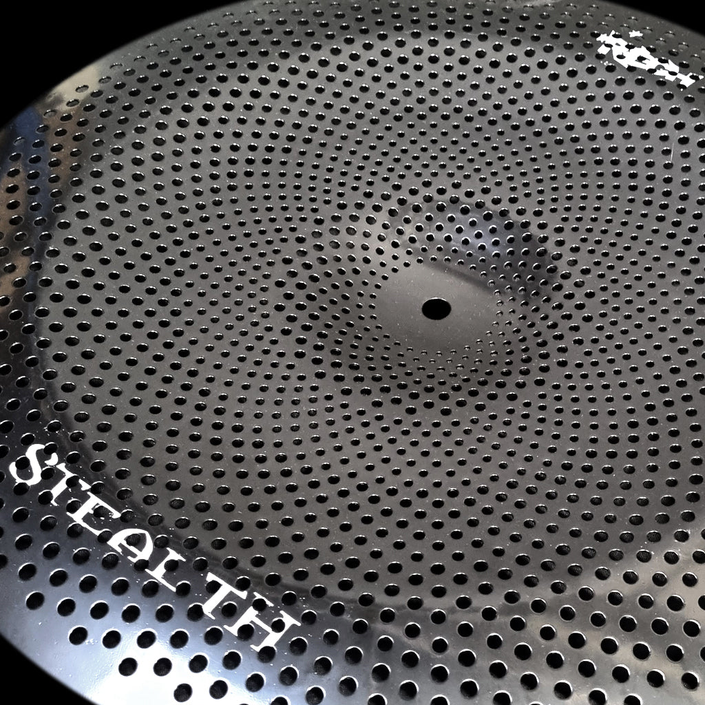 Rech Stealth 18" Low Volume China Cymbal - Black