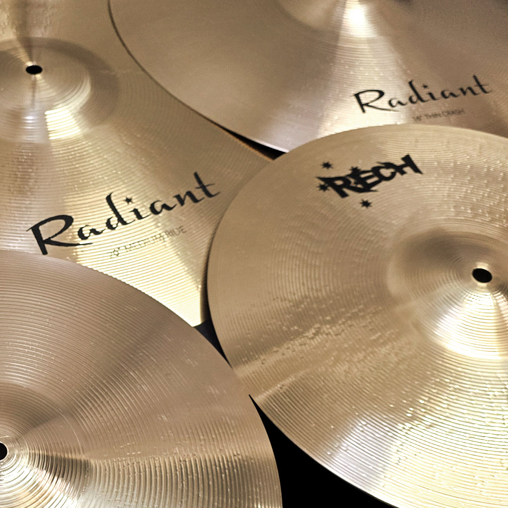 Rech Radiant 5 Piece Cymbal Pack Set