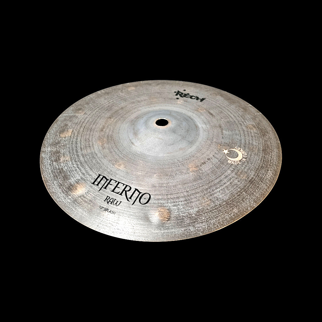 Rech Inferno Raw 10" Splash Cymbal