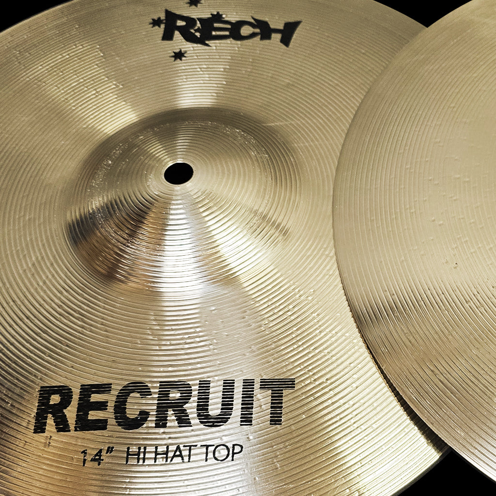 Rech Recruit 14'' Hi Hat Cymbals