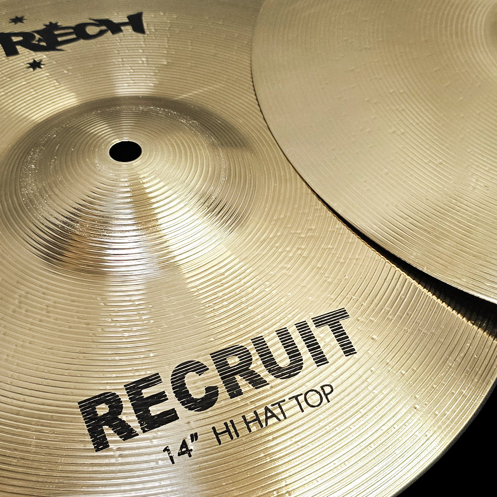 Rech Recruit 14'' Hi Hat Cymbals