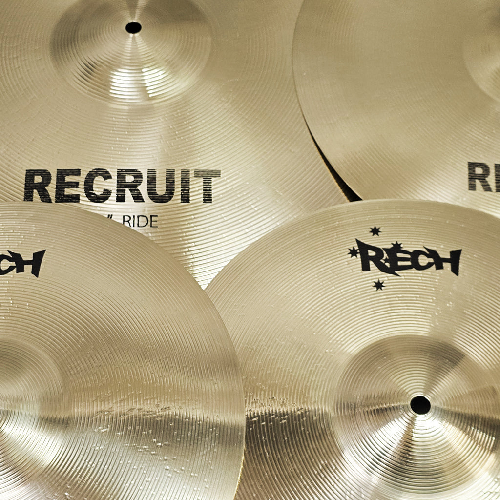 Rech Recruit 4 Piece Cymbal Pack Set