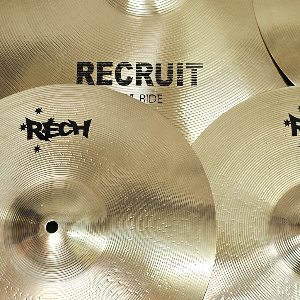 Rech Recruit 4 Piece Cymbal Pack Set
