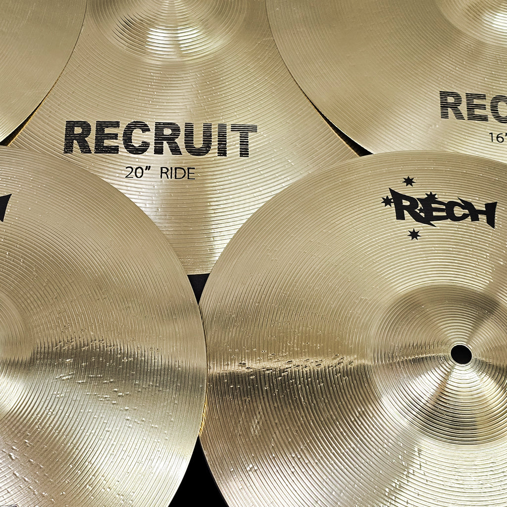 Rech Recruit 5 Piece Cymbal Pack Set