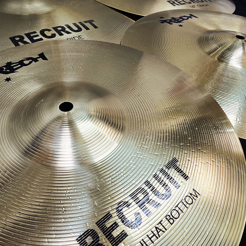 Rech Recruit 5 Piece Cymbal Pack Set