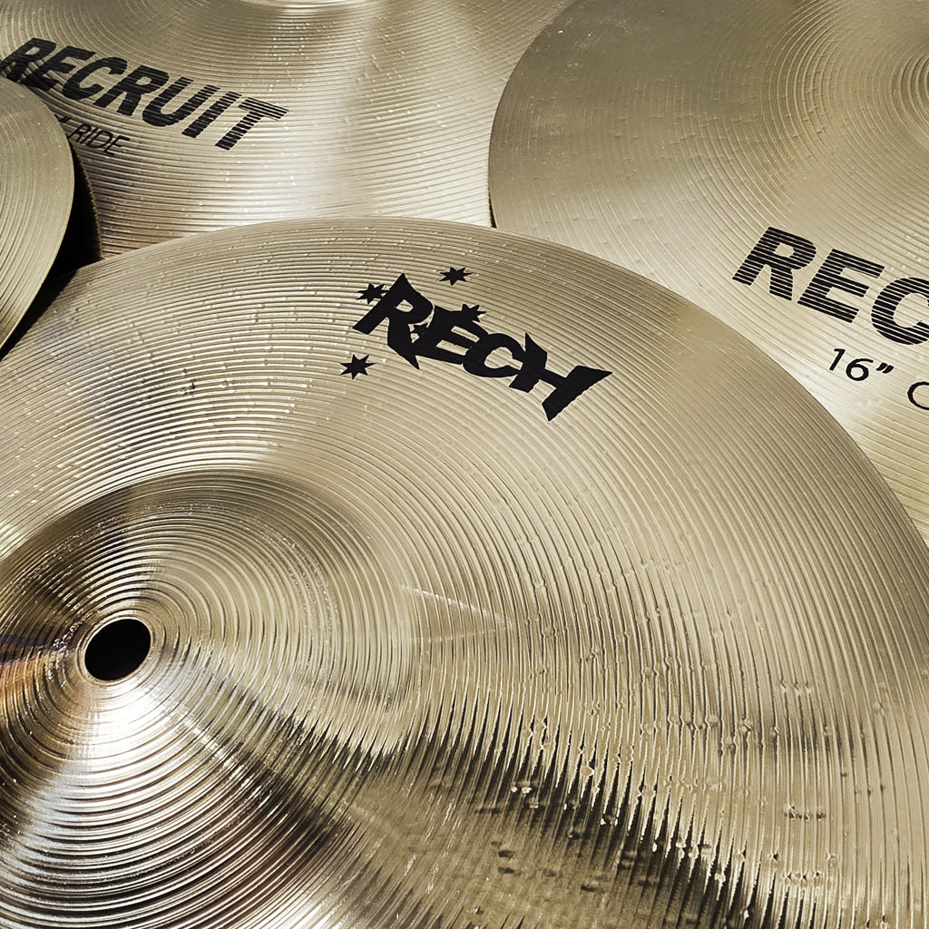 Rech Recruit 5 Piece Cymbal Pack Set
