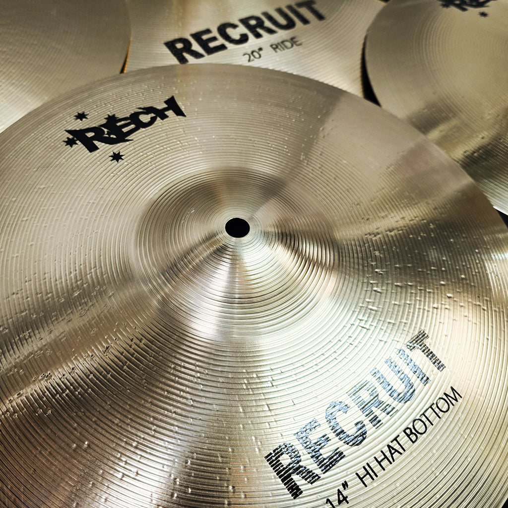 Rech Recruit 5 Piece Cymbal Pack Set
