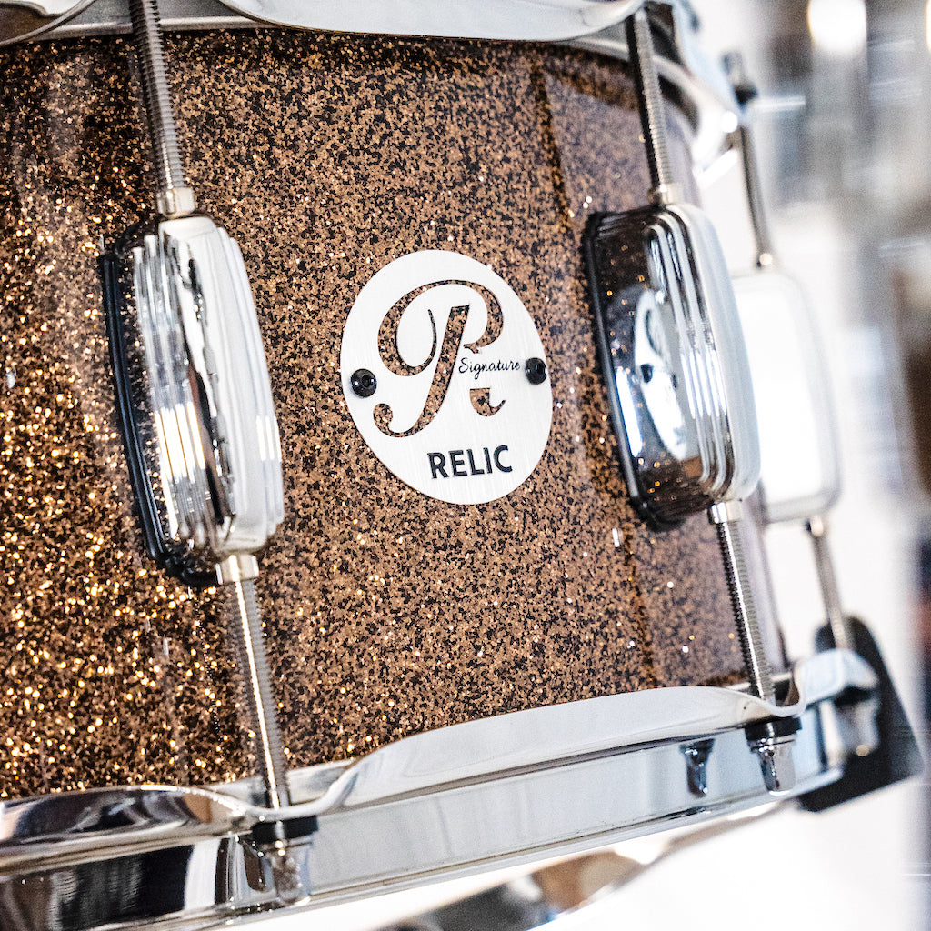 Relic Signature Beech Drum Kit - Brown Sparkle