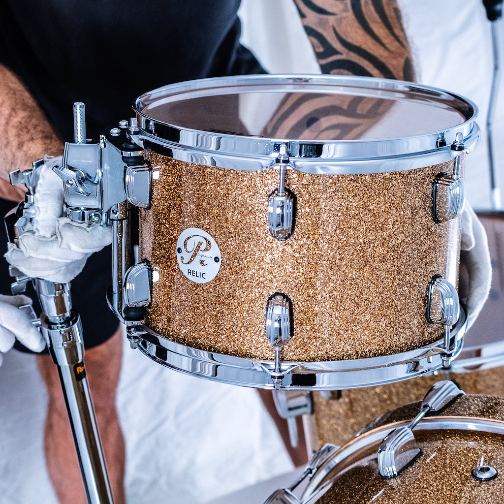 Relic Signature Beech Drum Kit - Champagne Sparkle