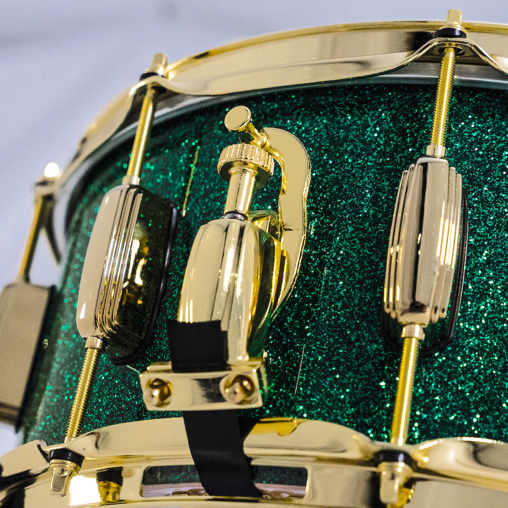 Relic Signature Beech Drum Kit - Green Sparkle