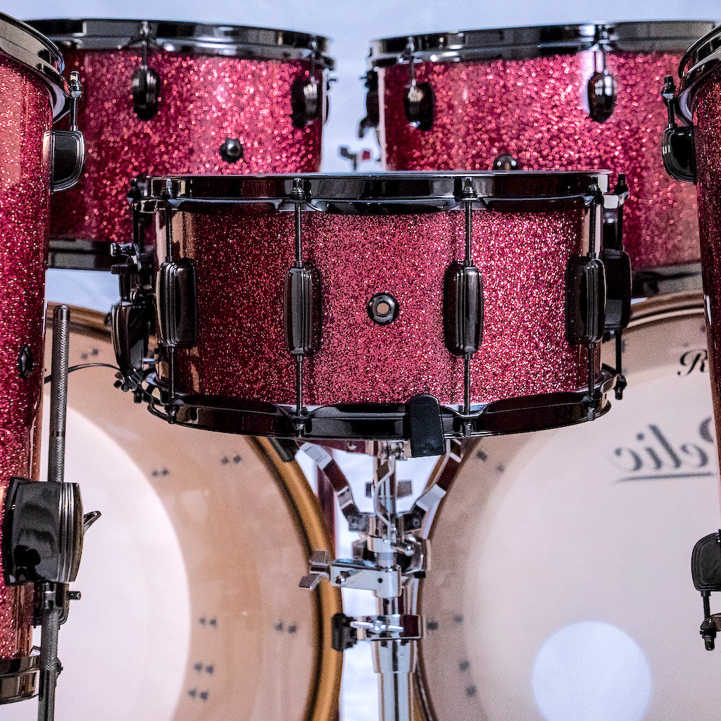 Relic Signature Beech Drum Kit - Pink Sparkle