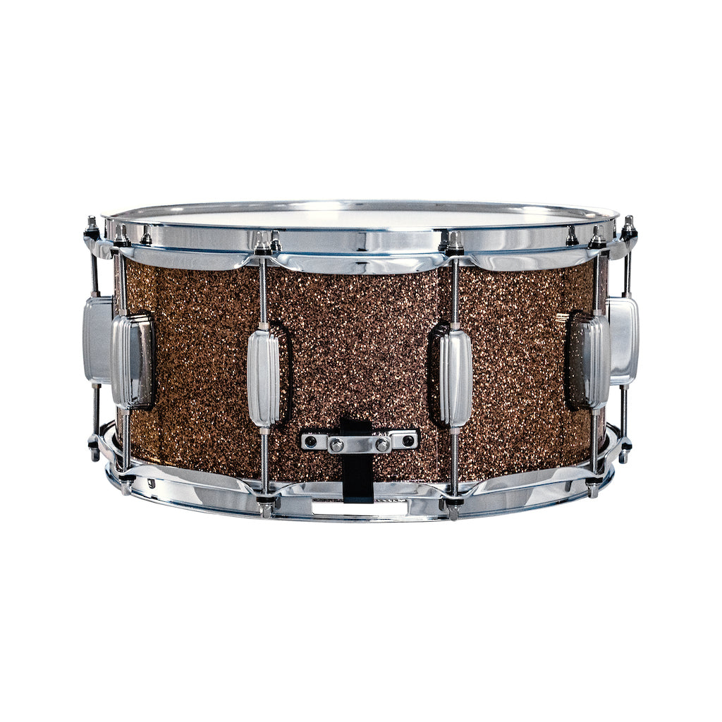Relic Signature Beech 14x6.5 Snare Drum - Brown Sparkle
