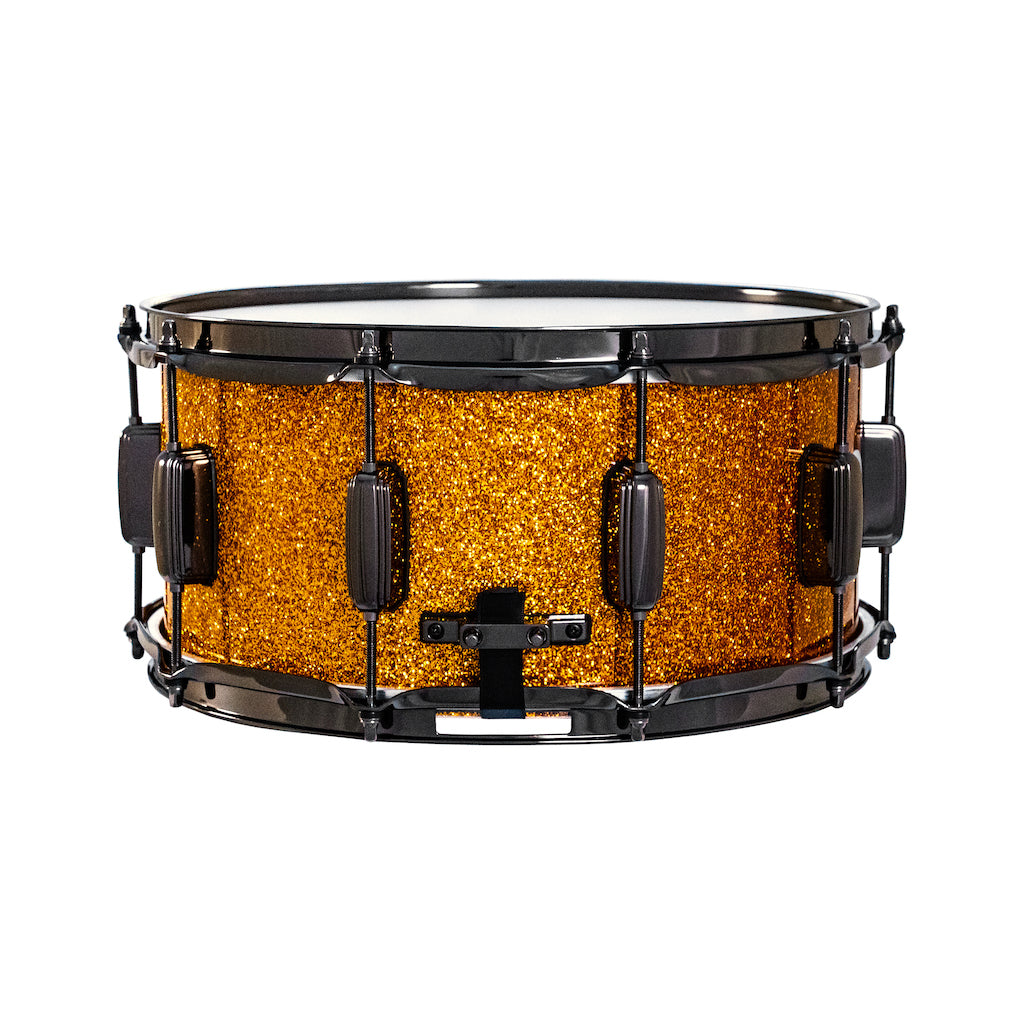 Relic Signature Beech 14x6.5 Snare Drum - Gold Sparkle