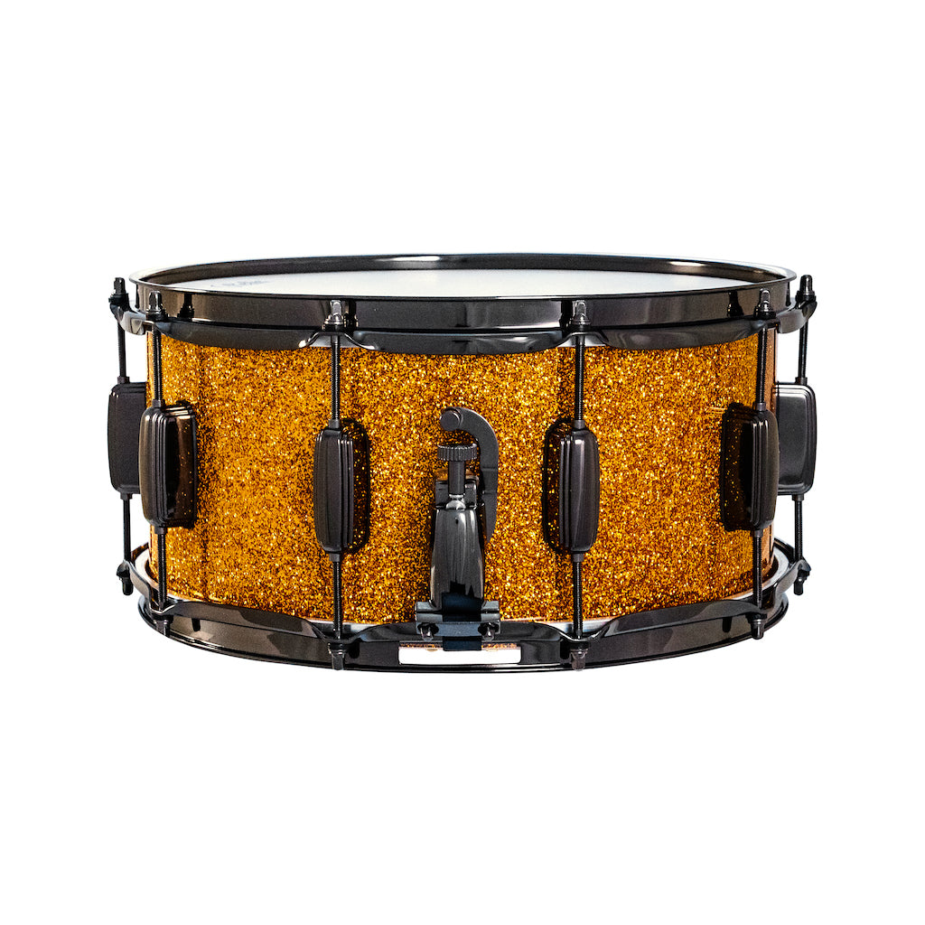 Relic Signature Beech 14x6.5 Snare Drum - Gold Sparkle