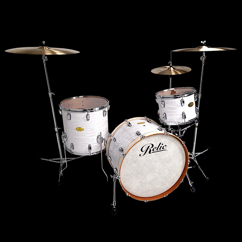 Relic Lineage Drum Kit - White Oyster
