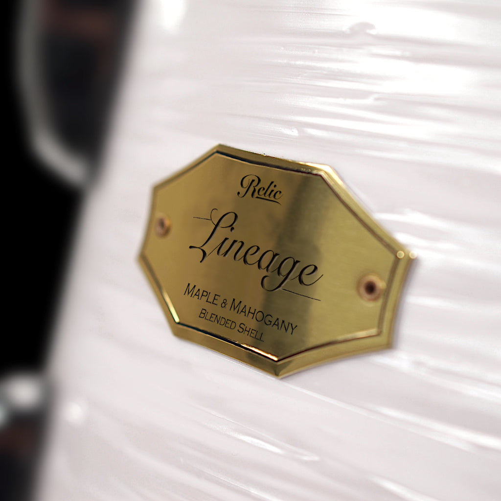Relic Lineage Drum Kit - White Oyster