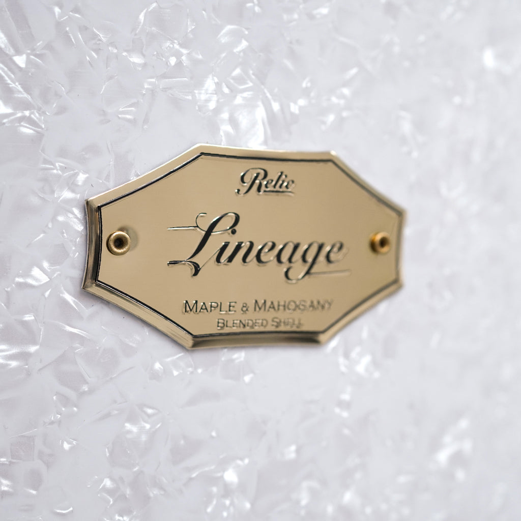 Relic Lineage Drum Kit - White Pearl