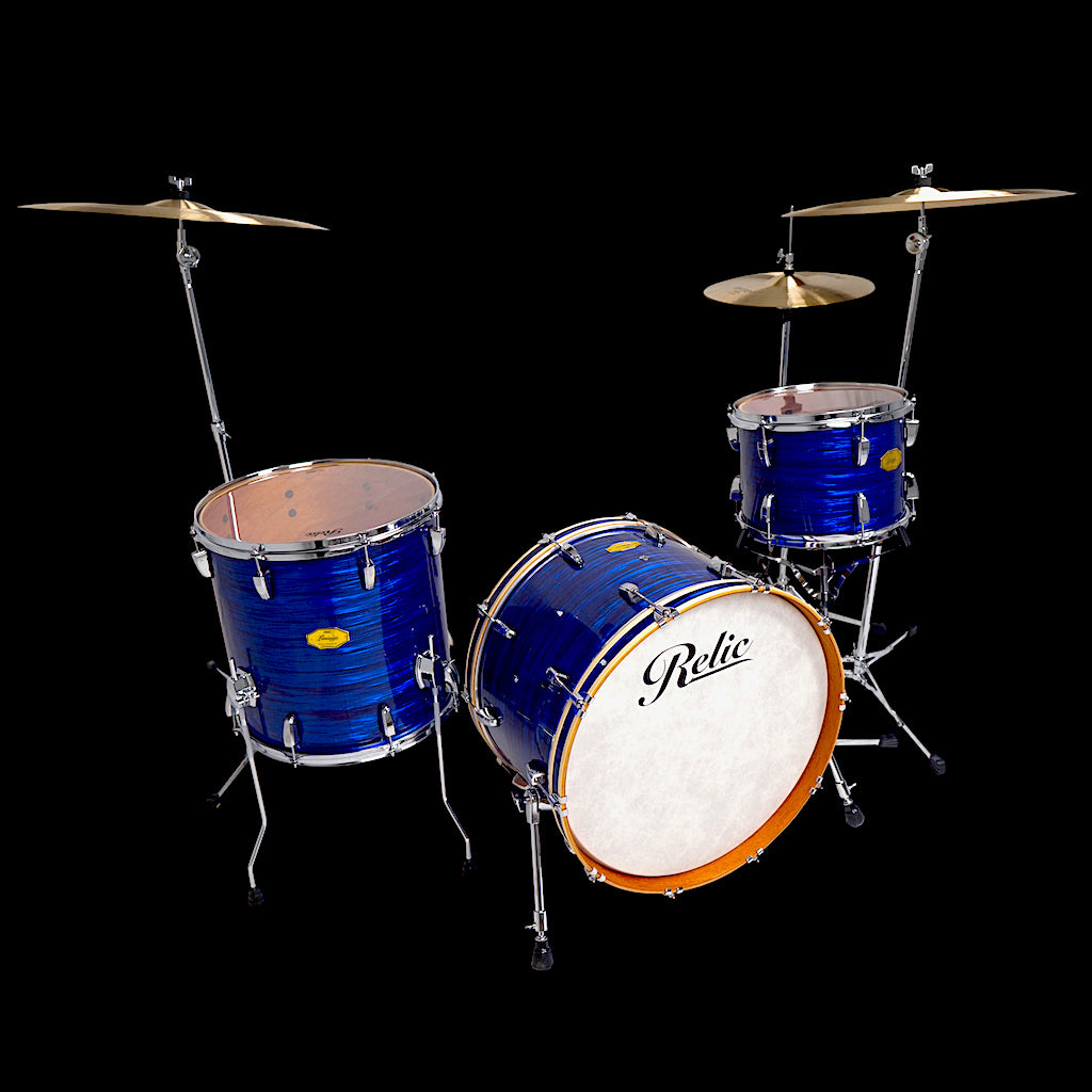Relic Lineage Drum Kit - Blue Oyster