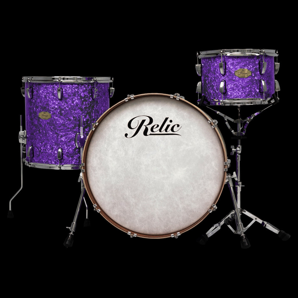 Relic Lineage Drum Kit - Purple Pearl