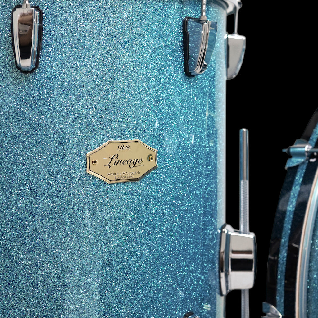 Relic Lineage Drum Kit - Arctic Blue Sparkle