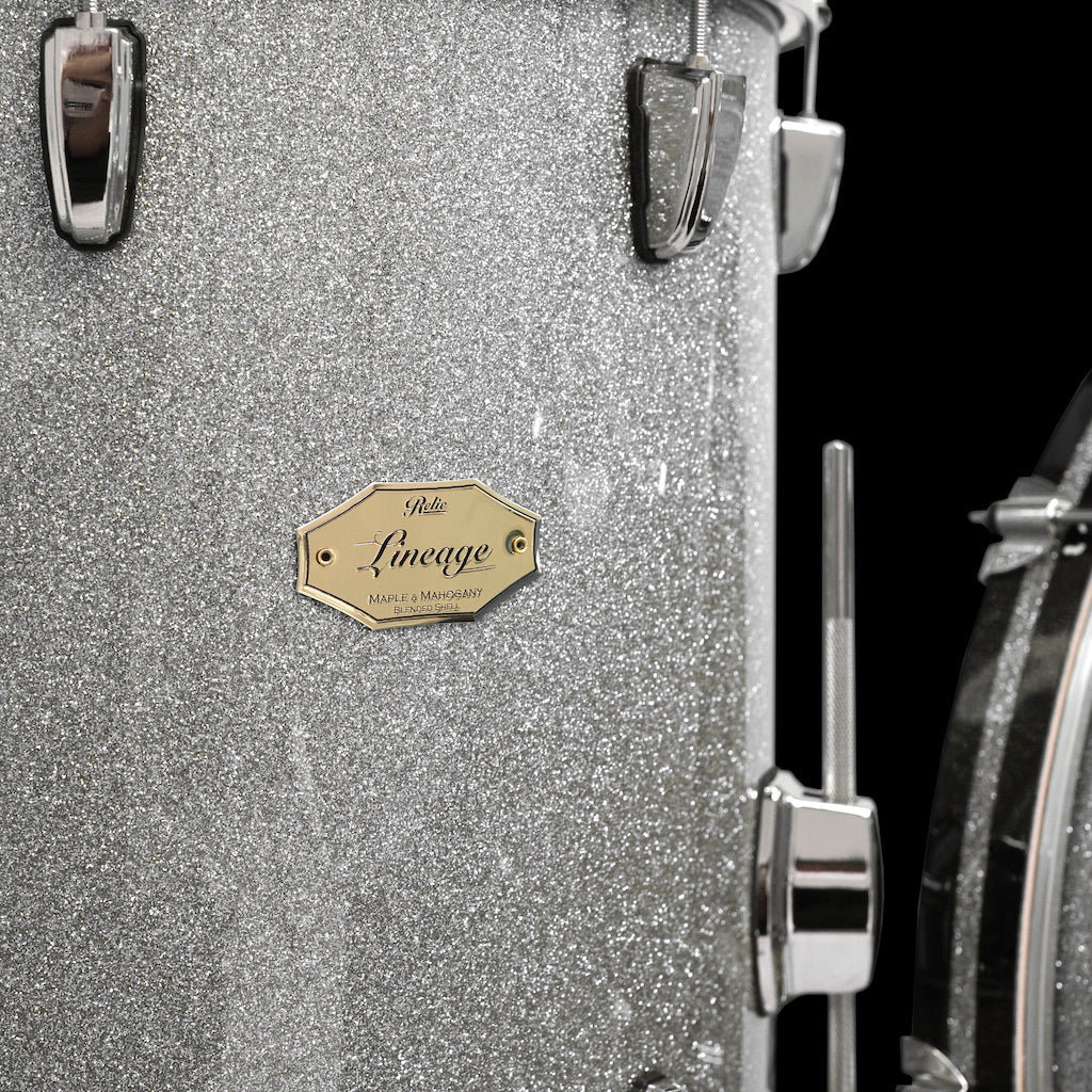 Relic Lineage Drum Kit - Silver Sparkle