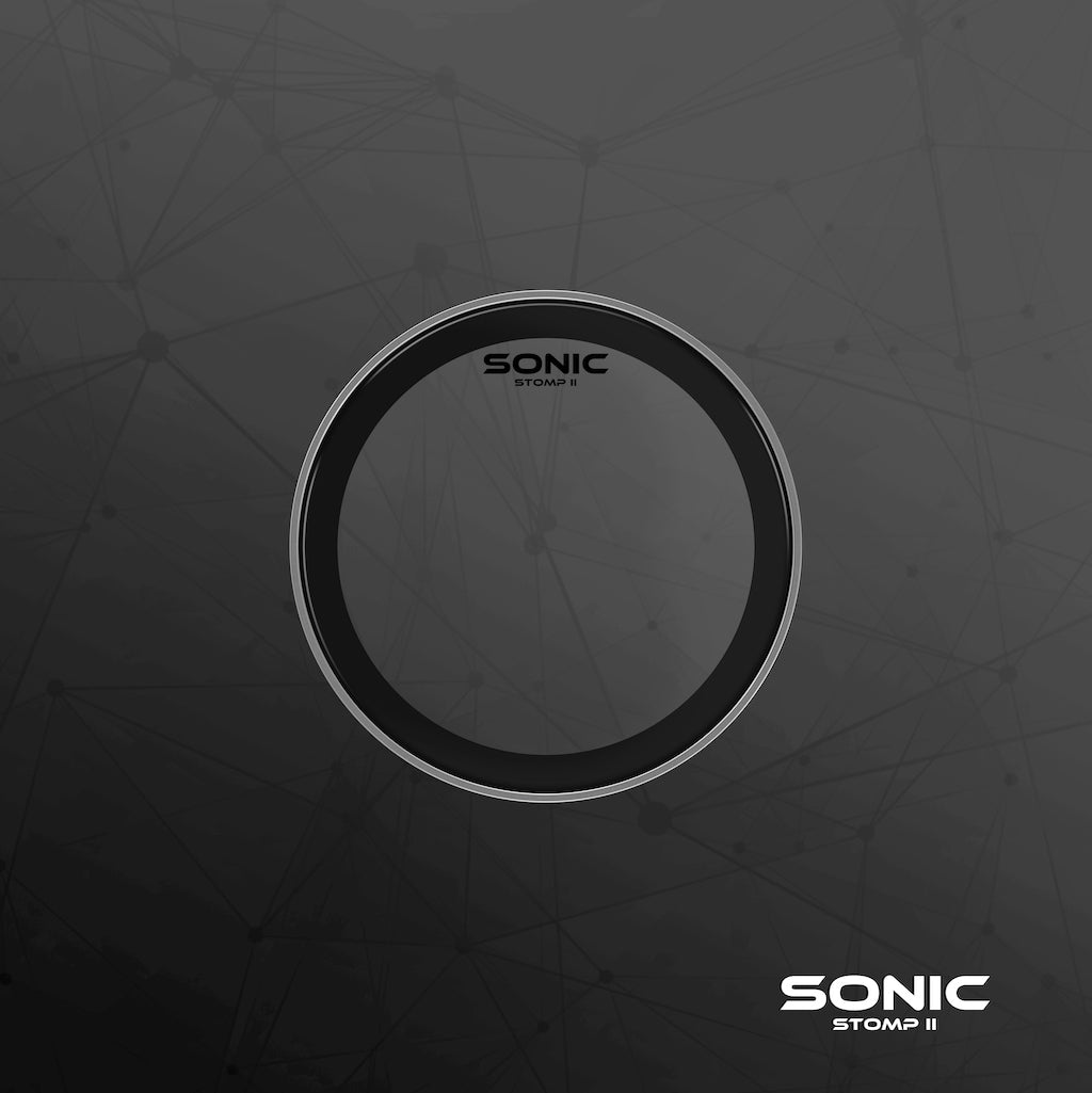 Sonic Stomp II 24'' Clear Bass Drum Head