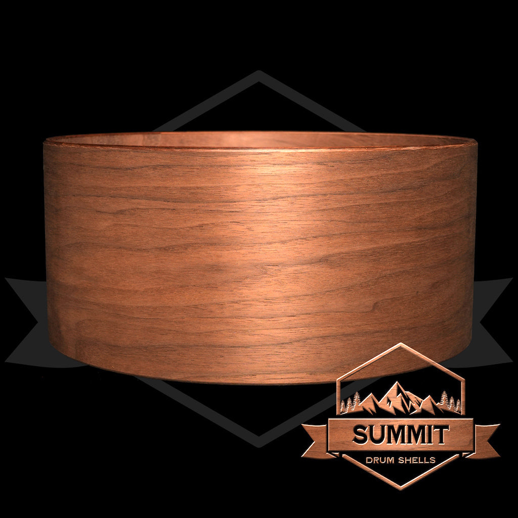Summit Drum Shells - Walnut Sizes 8 - 22''