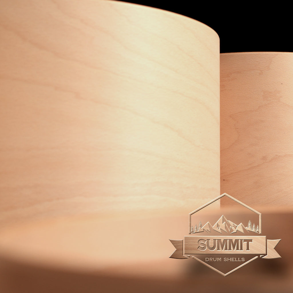 Summit Drum Shells - Beech Sizes 8 - 22''
