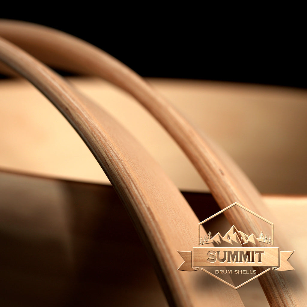 Summit Drum Shells - Beech Sizes 8 - 22''