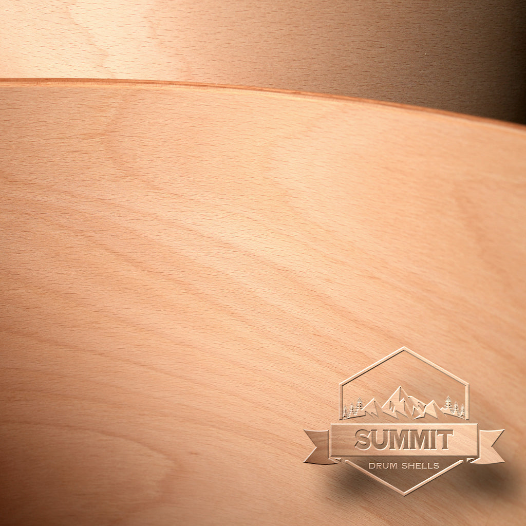 Summit Drum Shells - Beech Sizes 8 - 22''