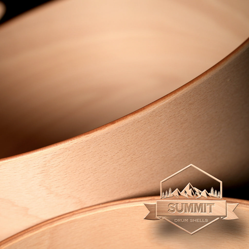 Summit Drum Shells - Beech Sizes 8 - 22''