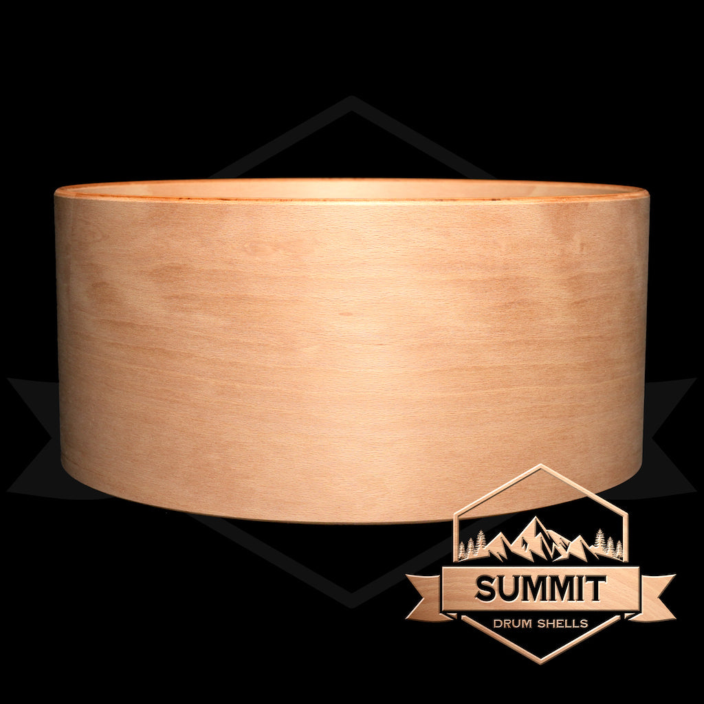 Summit Drum Shells - Beech Sizes 8 - 22''