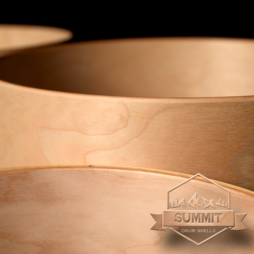Summit Drum Shells - Maple Sizes 8 - 22''