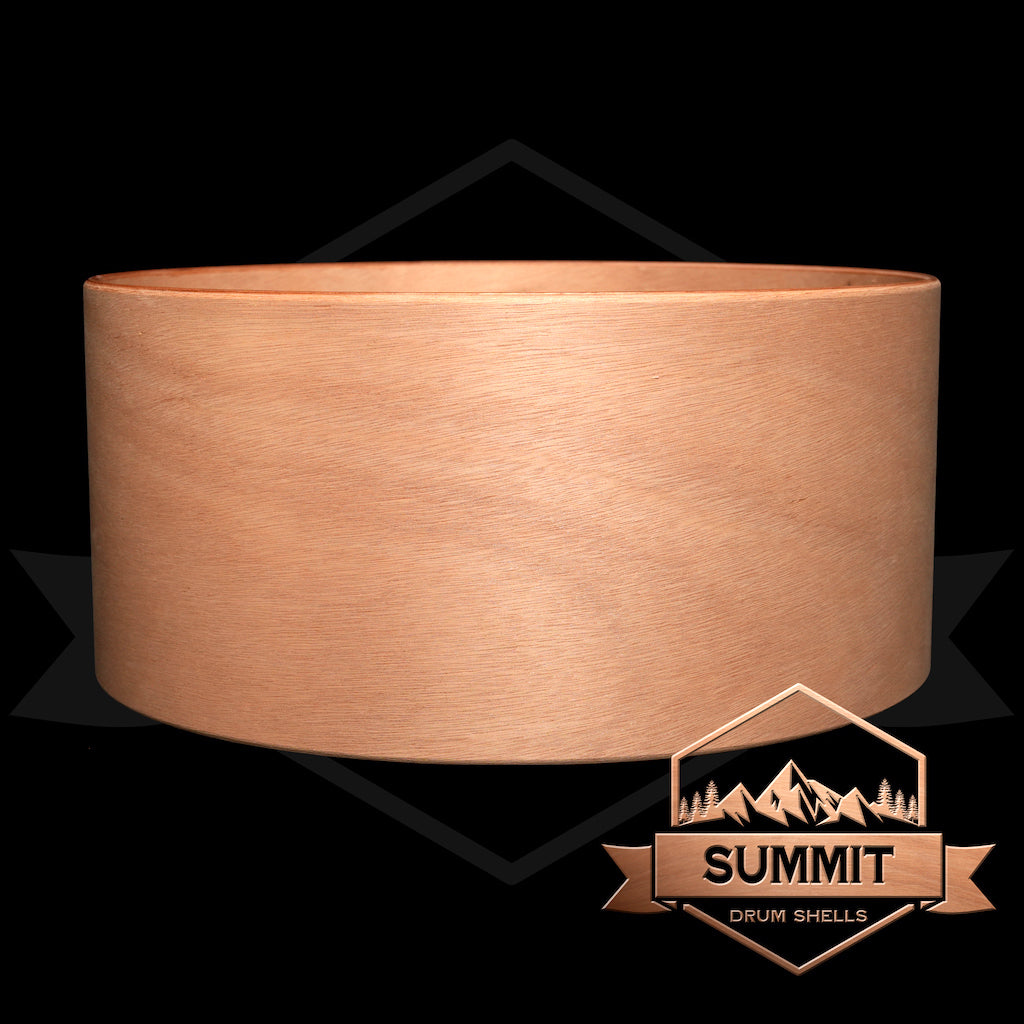 Summit Drum Shells - Okoume Sizes 8 - 22''