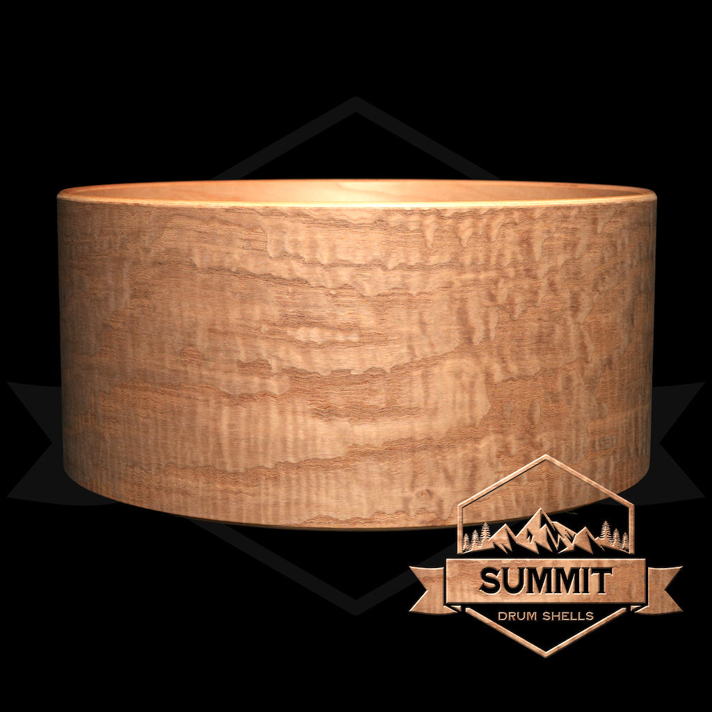 Summit Drum Shells Maple with Tamo Ash Veneer Snare