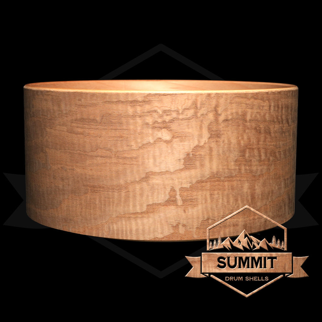 Summit Drum Shells Maple with Tamo Ash Veneer Snare