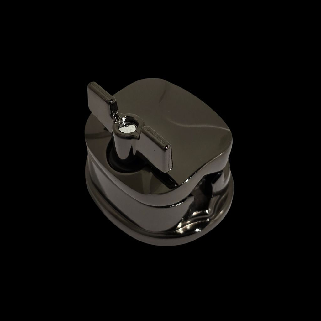 DFP Rounded Square Tom Bracket - Black Nickel