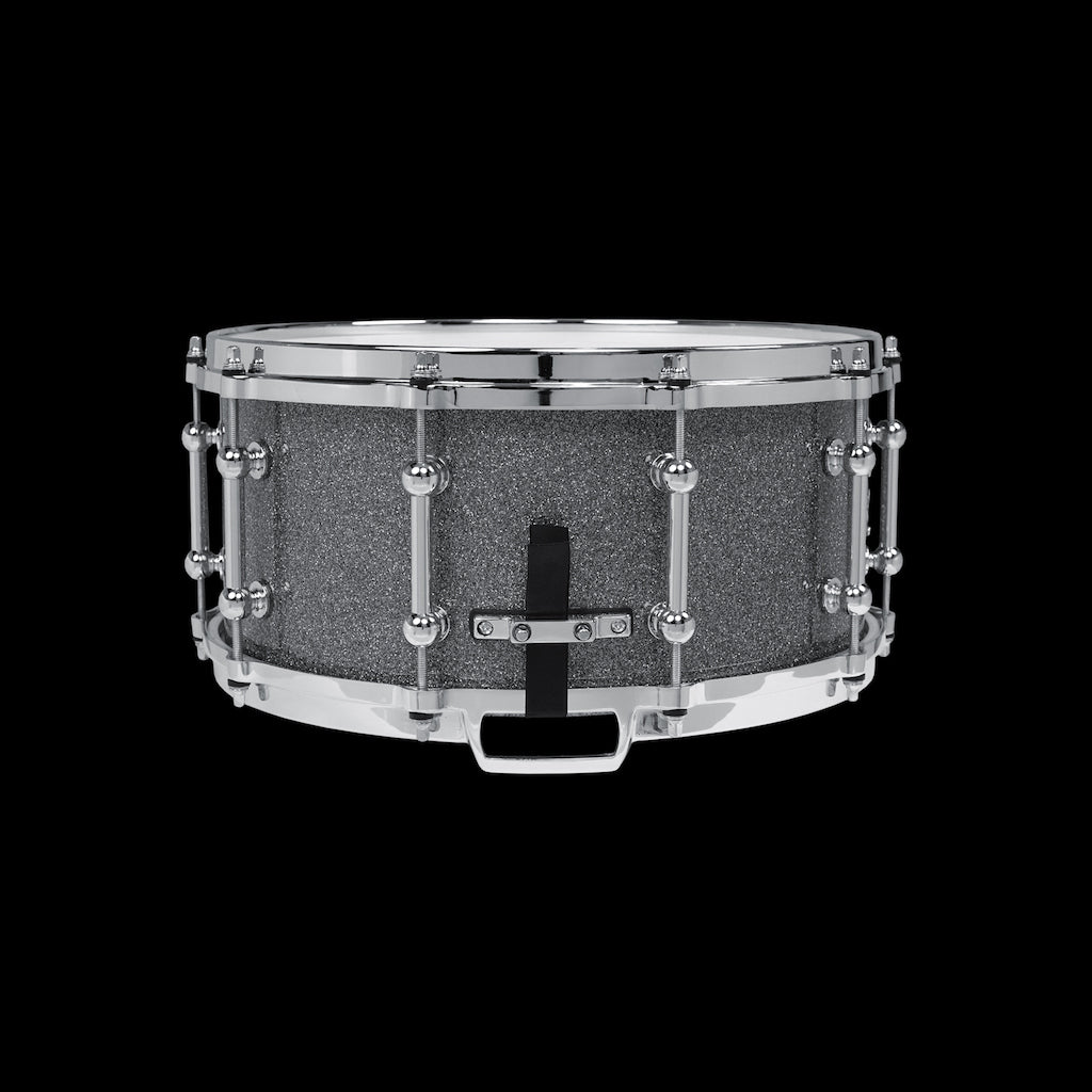 Chaos Twenty X Elite 14x6.5 20 Ply Snare Drum - Silver Sparkle